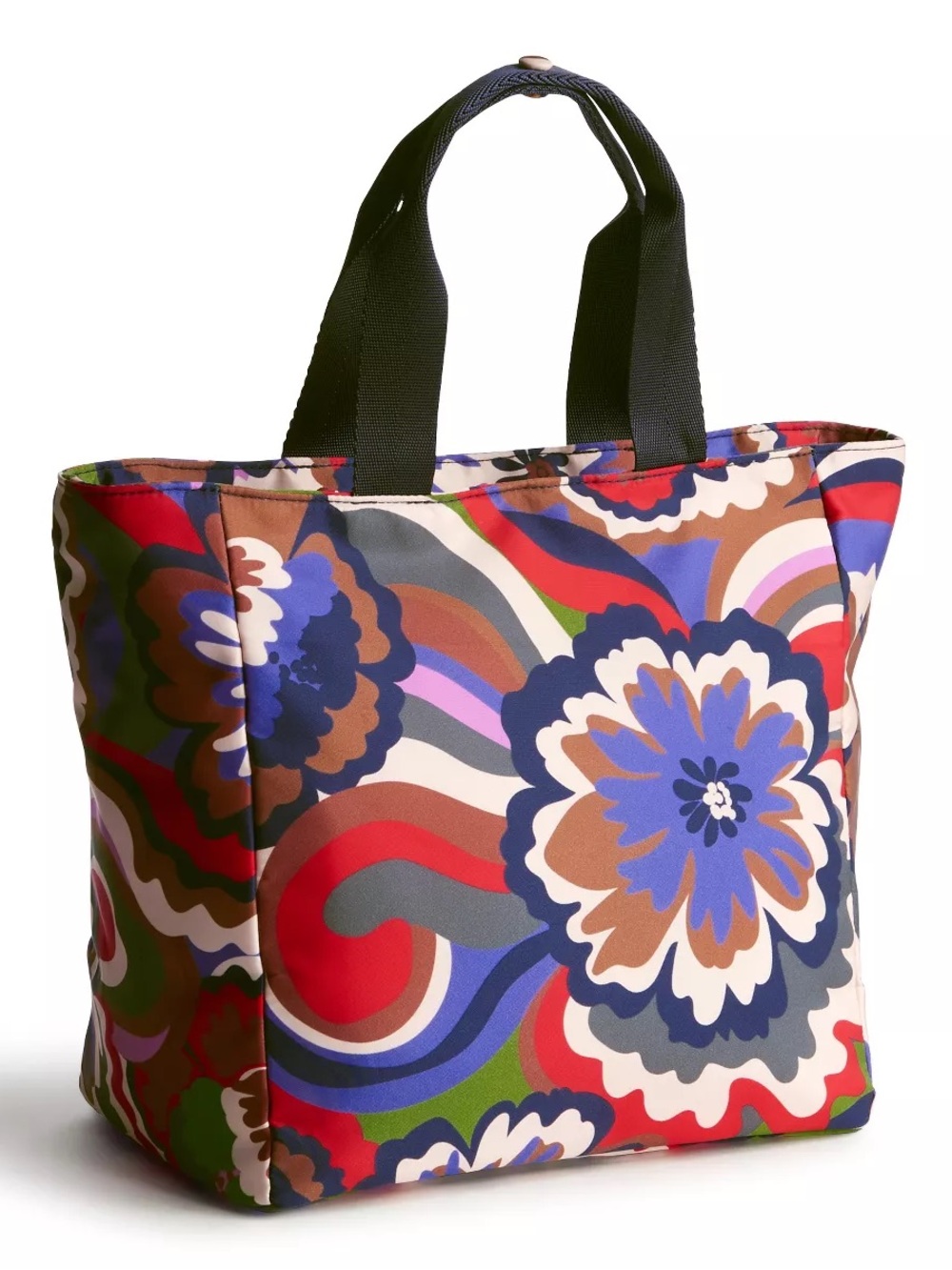 NWT Vera Bradley Women's Nylon Lunch Tote Bag- Bossanova Bold